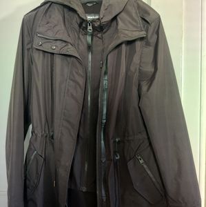 Mackage Melita black raincoat medium women